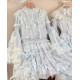 Mademoiselle Pearl Lace Figure Apron Blouses JSKs and OPs(Reservation/4 Colours/Full Payment Without Shipping)